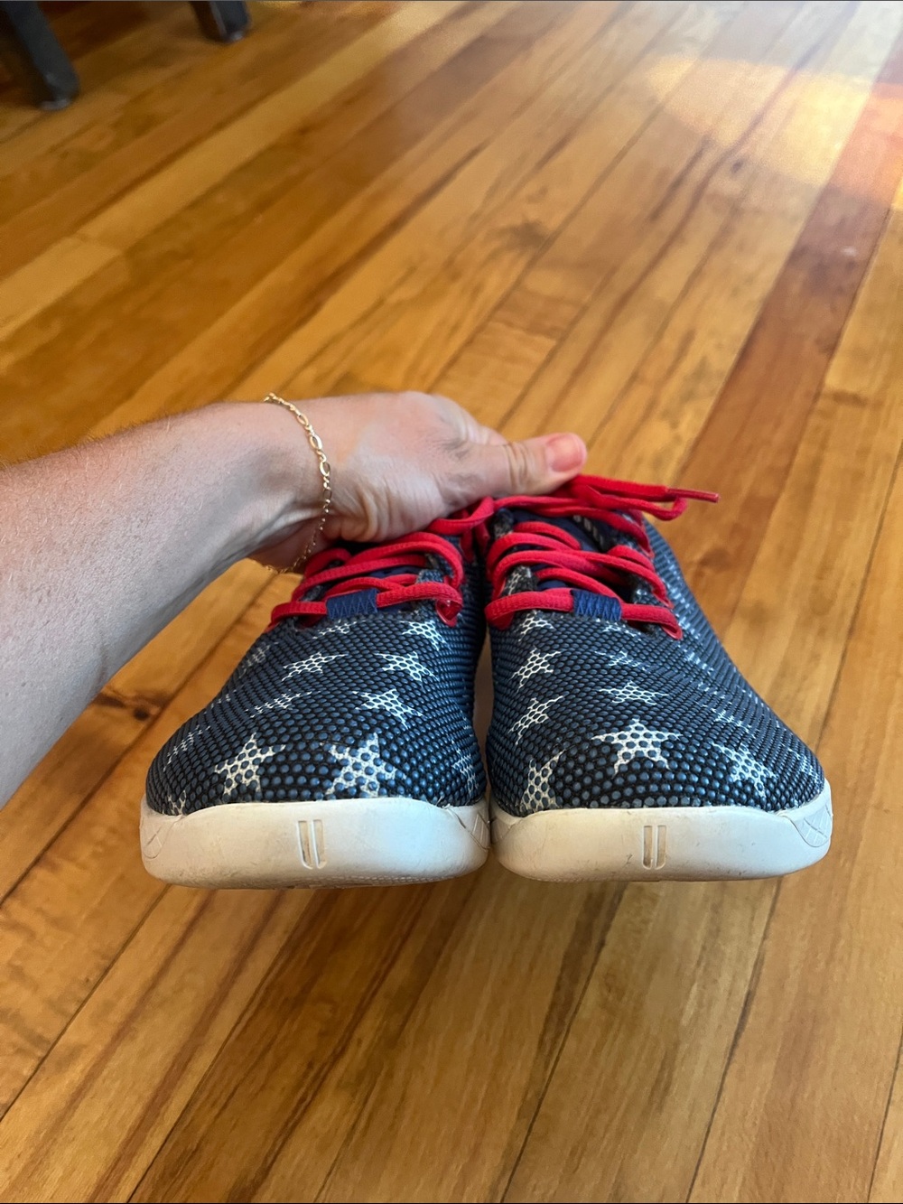 No Bull Women’s 8.5 Flag Trainers Patriotic America Men’s 7 - Picture 2 of 5
